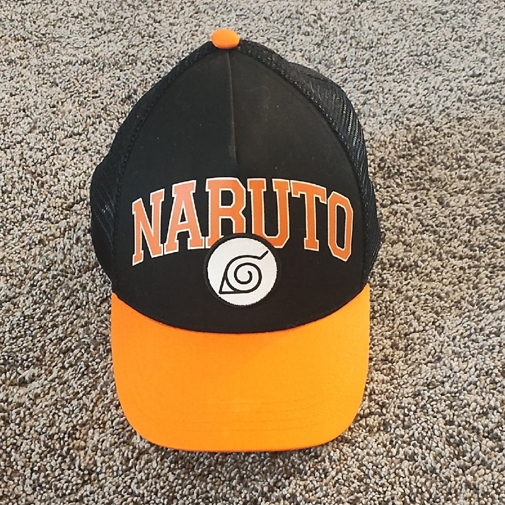 Naruto Black and Orange Cap